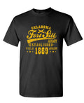 Fort Sill Oklahoma 1869 — Black T-Shirt — front