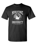 Miskatonic University School of Literature — Black T-Shirt — front