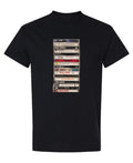 Cassette Tape — Black T-Shirt — front