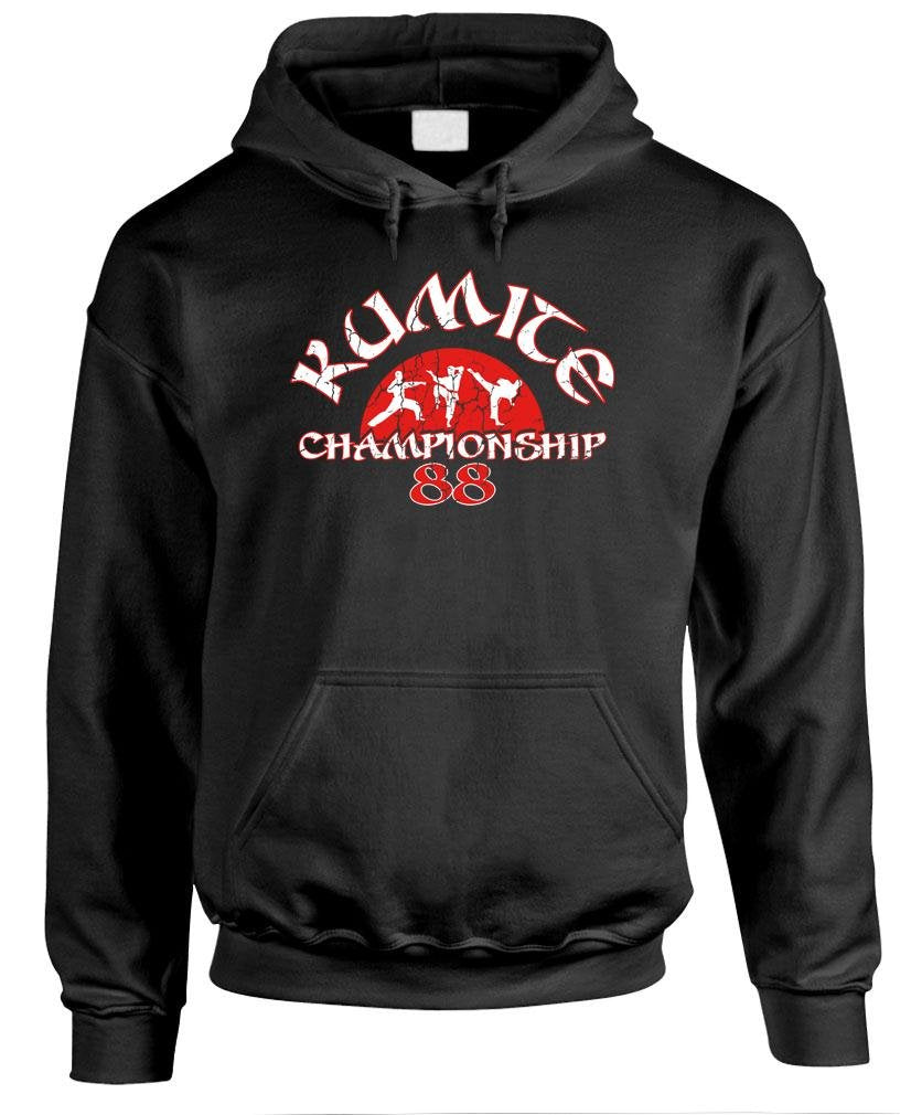 Kumite Championship 88 — Black Hoodie — front
