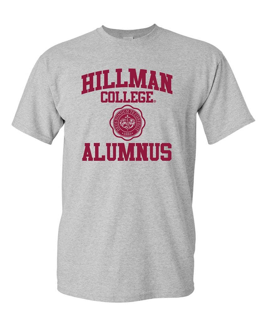 Hillman College Alumnus — Sport Gray T-Shirt — front