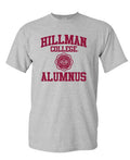 Hillman College Alumnus — Sport Gray T-Shirt — front