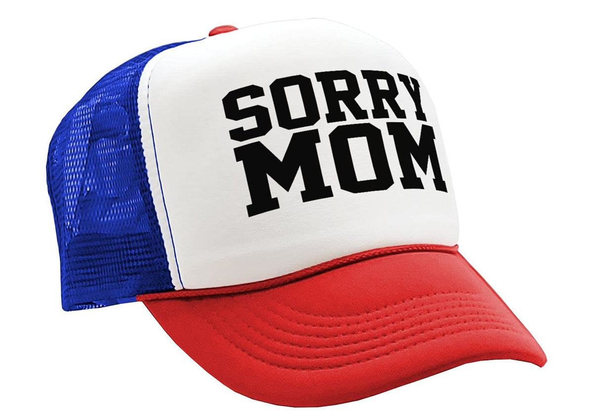 Sorry Mom — RWB Trucker Hat — front