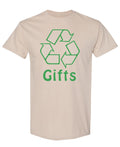 Recycle Gifts — Sand T-Shirt — front