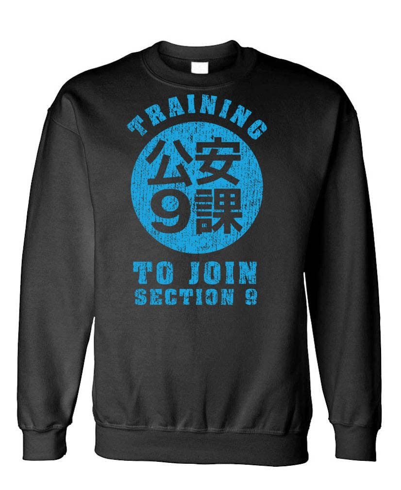 Training to Join Section 9 — Black Sweatshirt — front