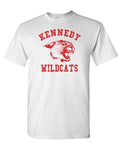 Kennedy Wildcats — White T-Shirt — front