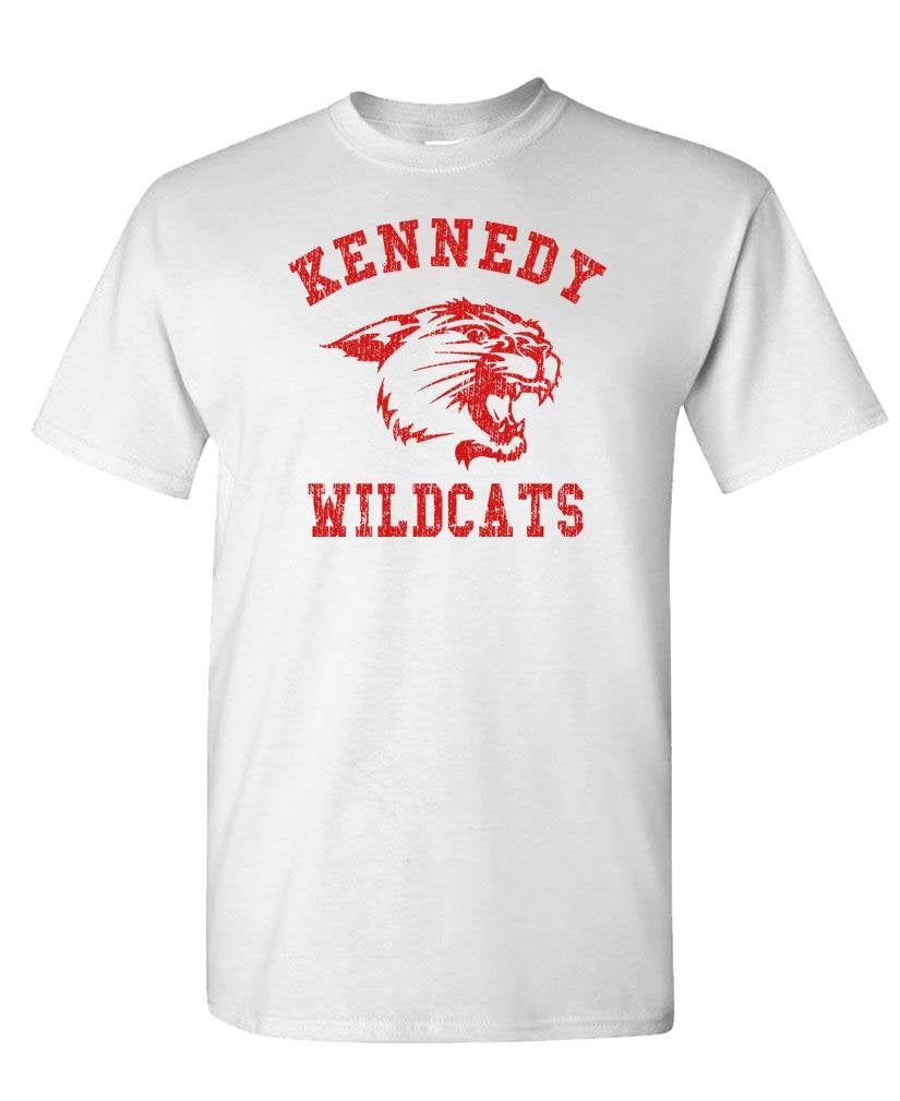 Kennedy Wildcats — White T-Shirt — front