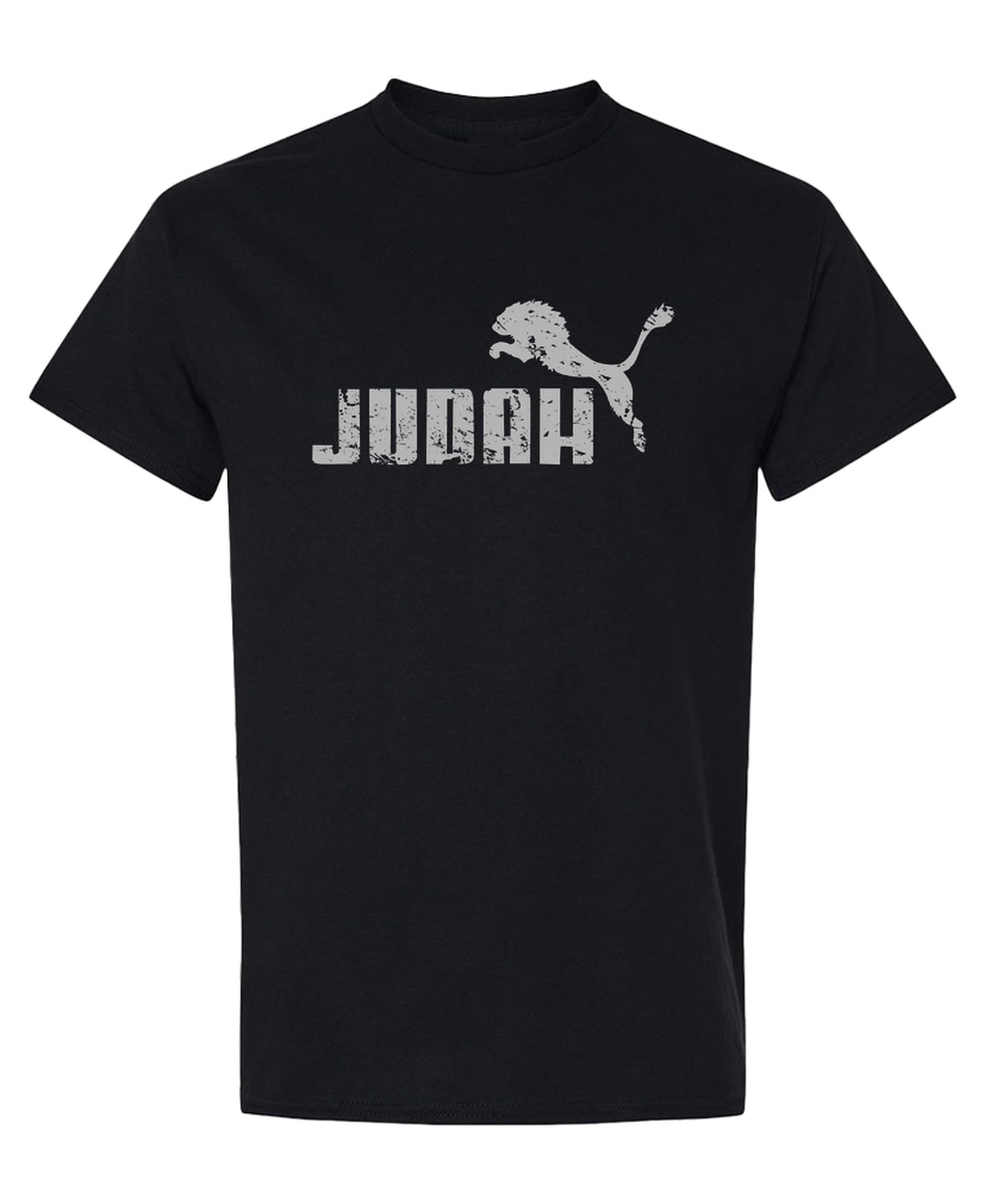 Judah Lion — Black T-Shirt — front