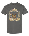 Chicken Raising Praising — Charcoal T-Shirt — front