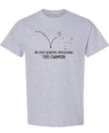 1985 Quarters Invitational Champion — Sport Gray T-Shirt — front