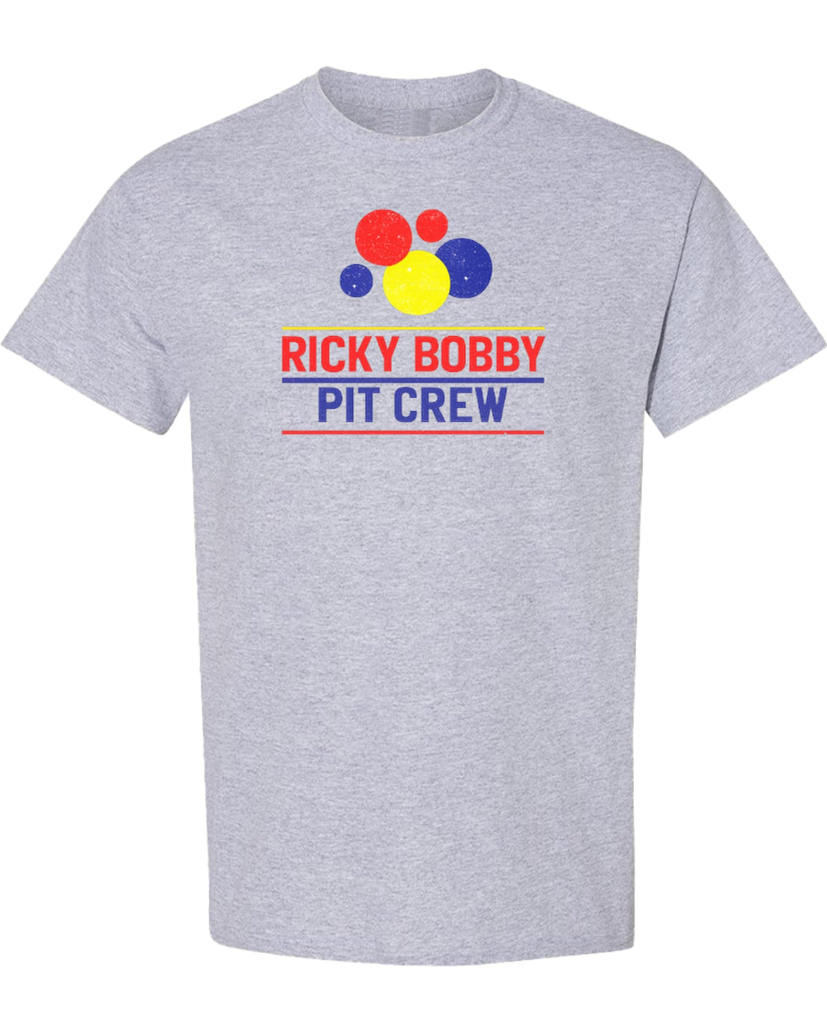 Pit Crew — Sport Gray T-Shirt — front