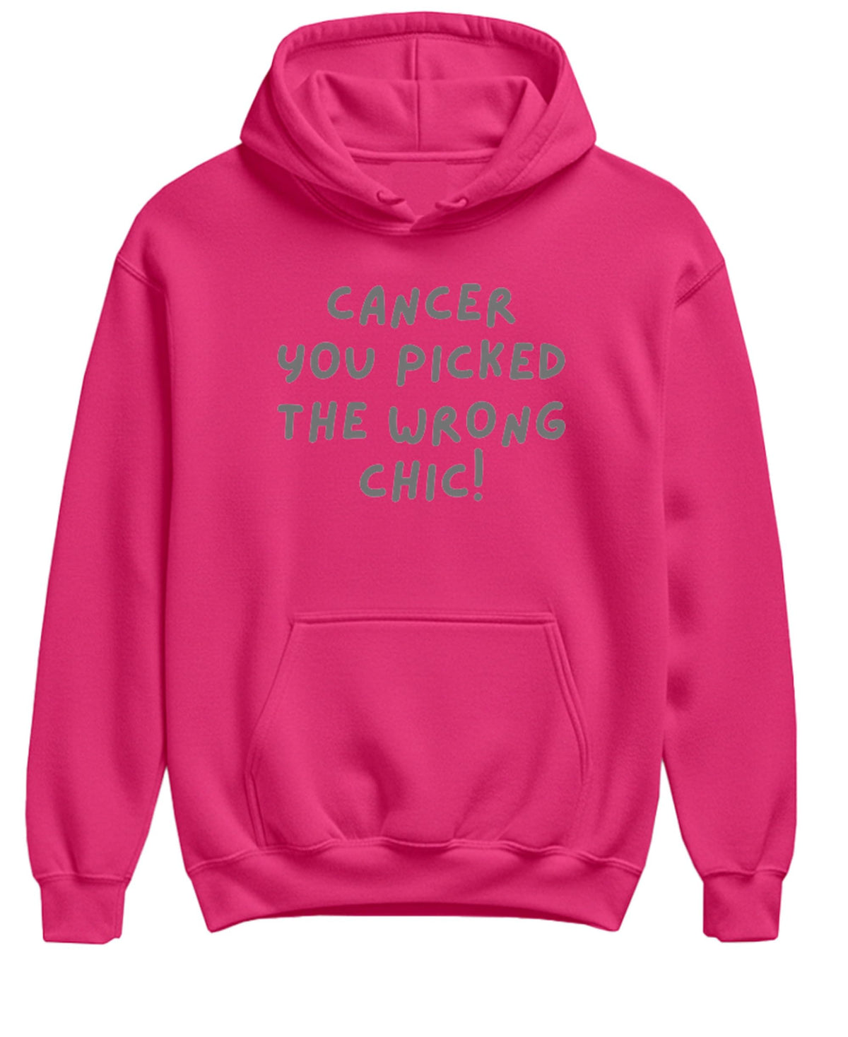 Cancer Awareness — Heliconia Hoodie — front