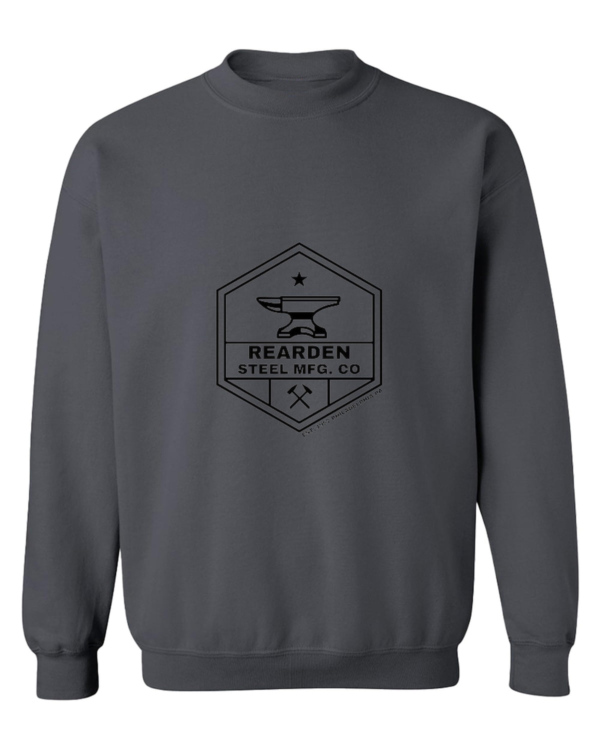 Philosophy Book Lover — Charcoal Sweatshirt — front