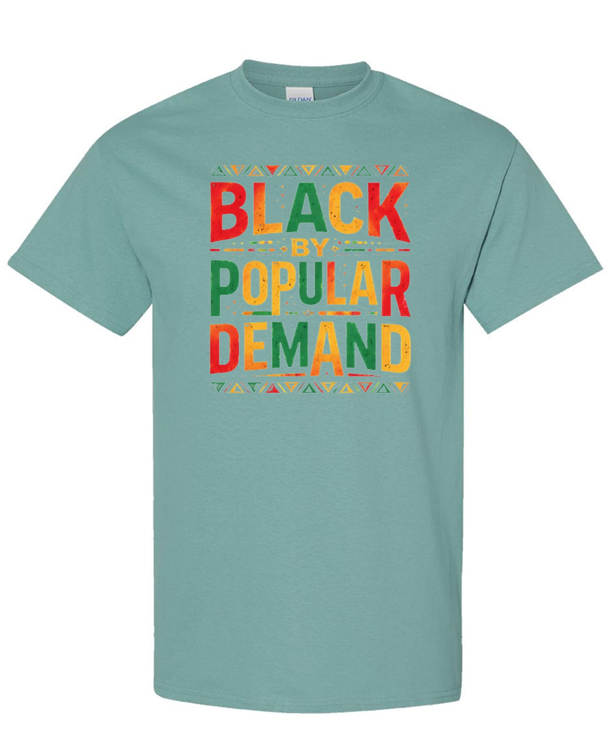 Black By Popular Demand — Aquatic T-Shirt — front
