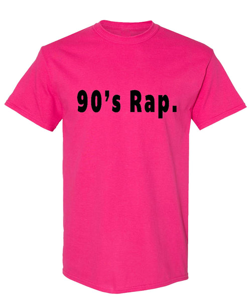90s Rap — Heliconia T-Shirt — front