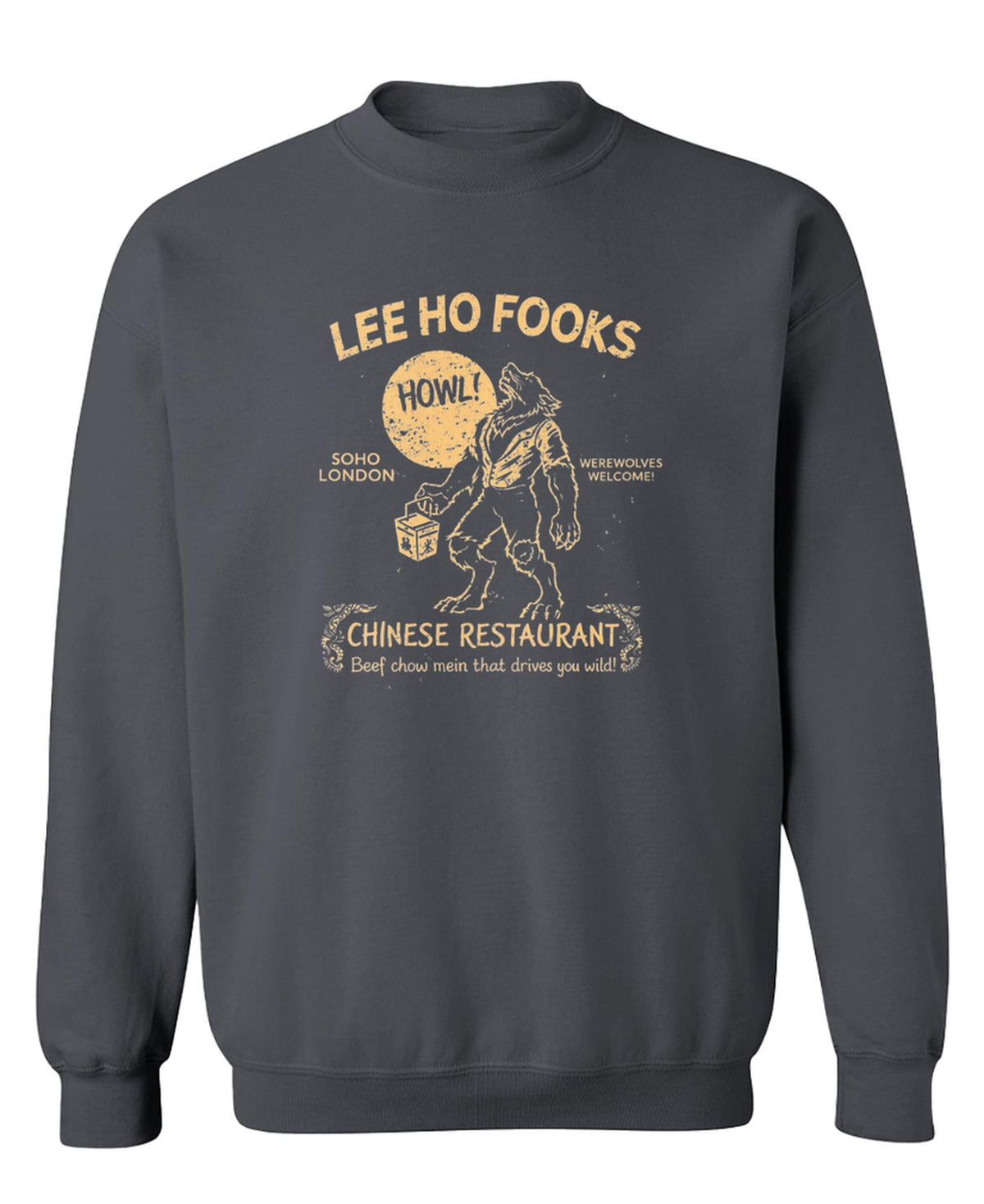Chinese Restaurant — Charcoal Sweatshirt — front