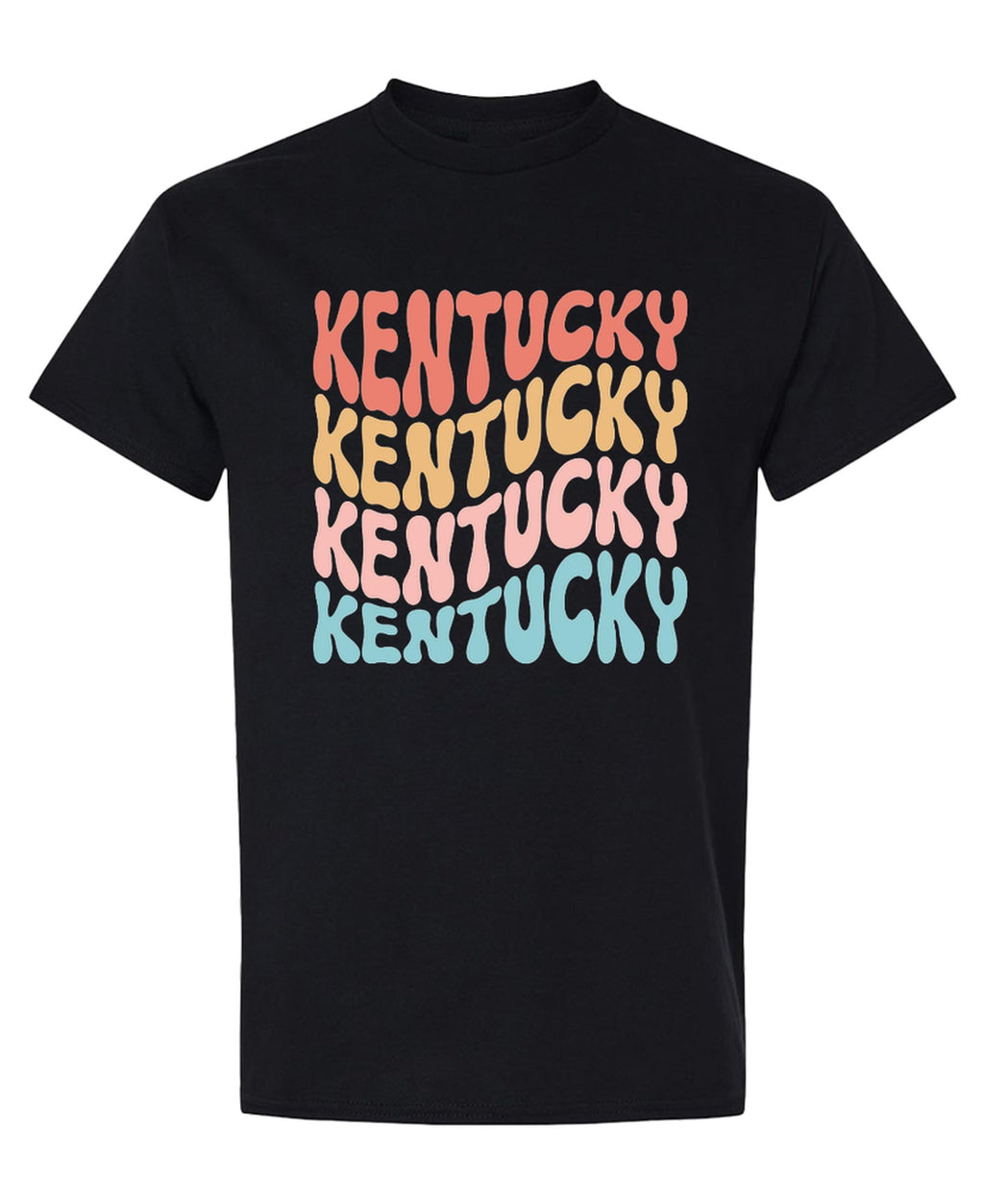 Kentucky — Black T-Shirt — front