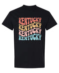 Kentucky — Black T-Shirt — front