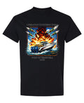 Gulf of Venezuela — Black T-Shirt — front