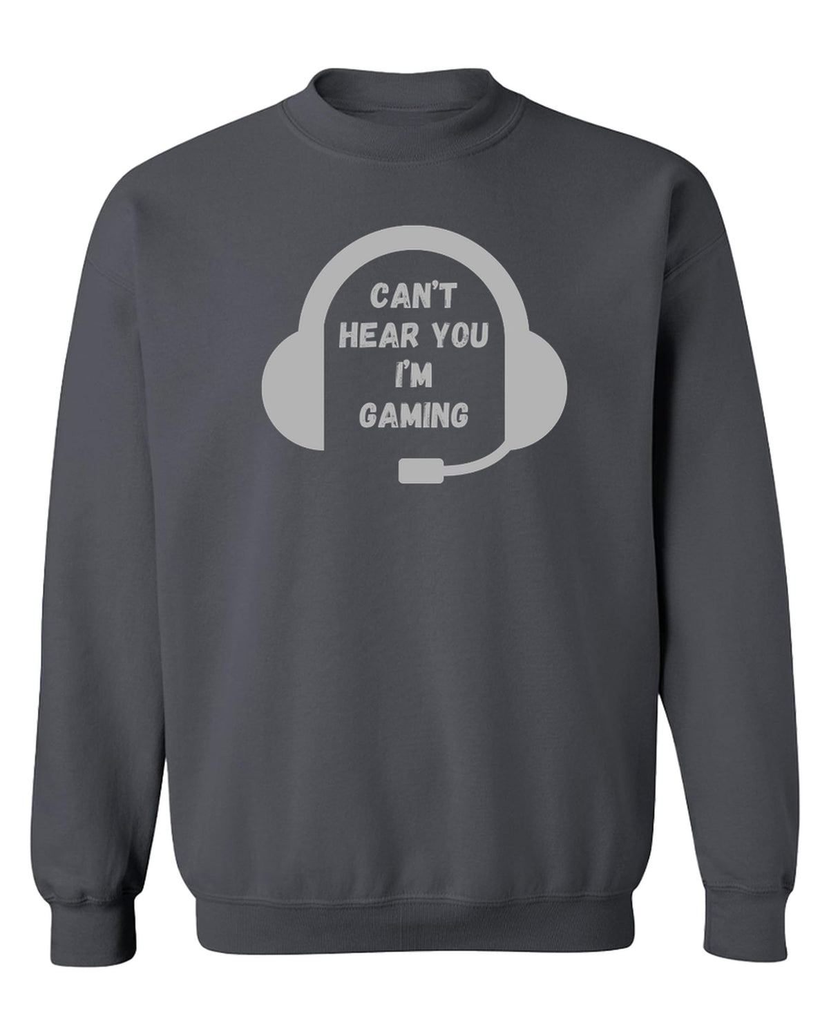 Funny Gaming — Charcoal Sweatshirt — front