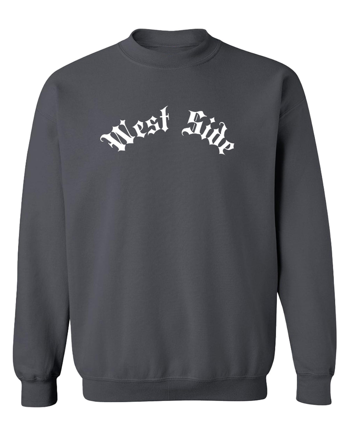 West Side — Charcoal Sweatshirt — front