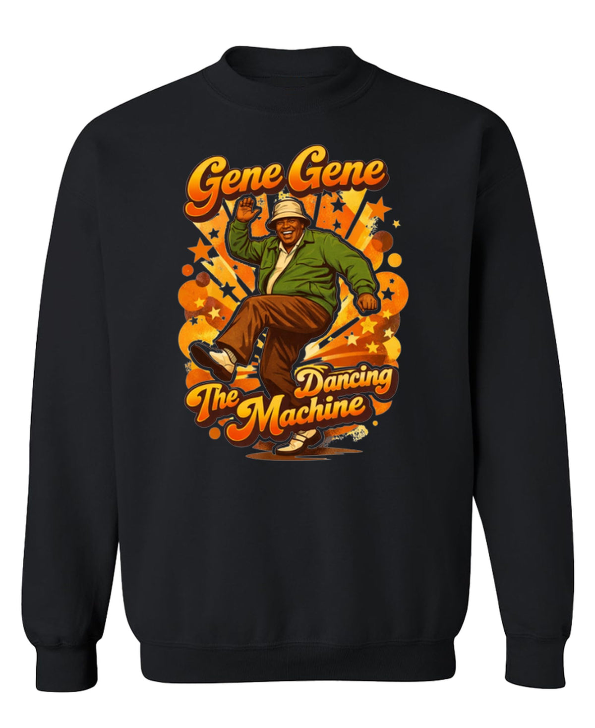 Dancing Machine — Black Sweatshirt — front