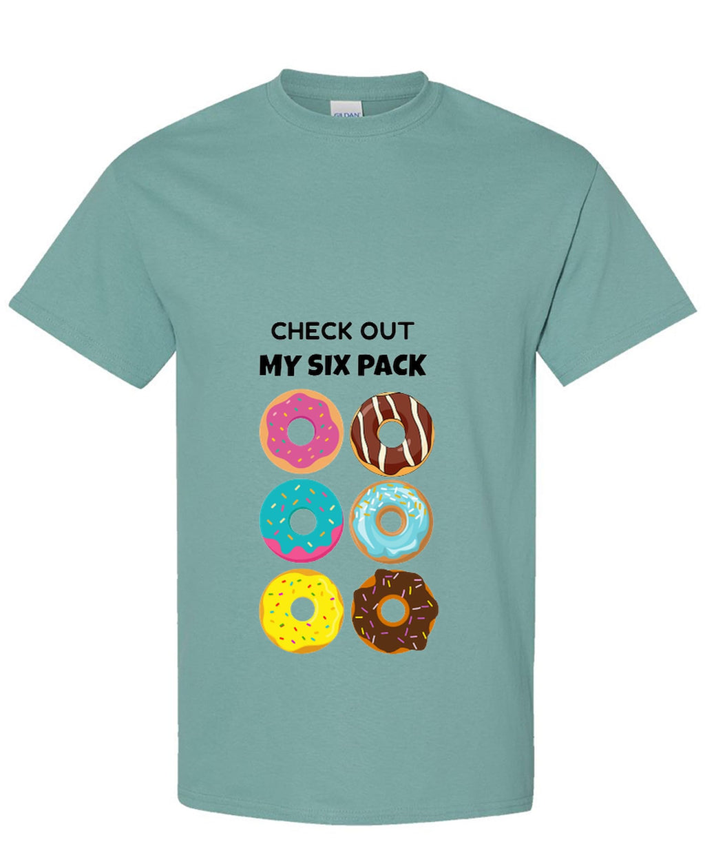 Funny Workout — Aquatic T-Shirt — front