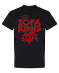 Funny Pun — Black T-Shirt — front