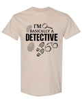 True Crime Podcast — Sand T-Shirt — front