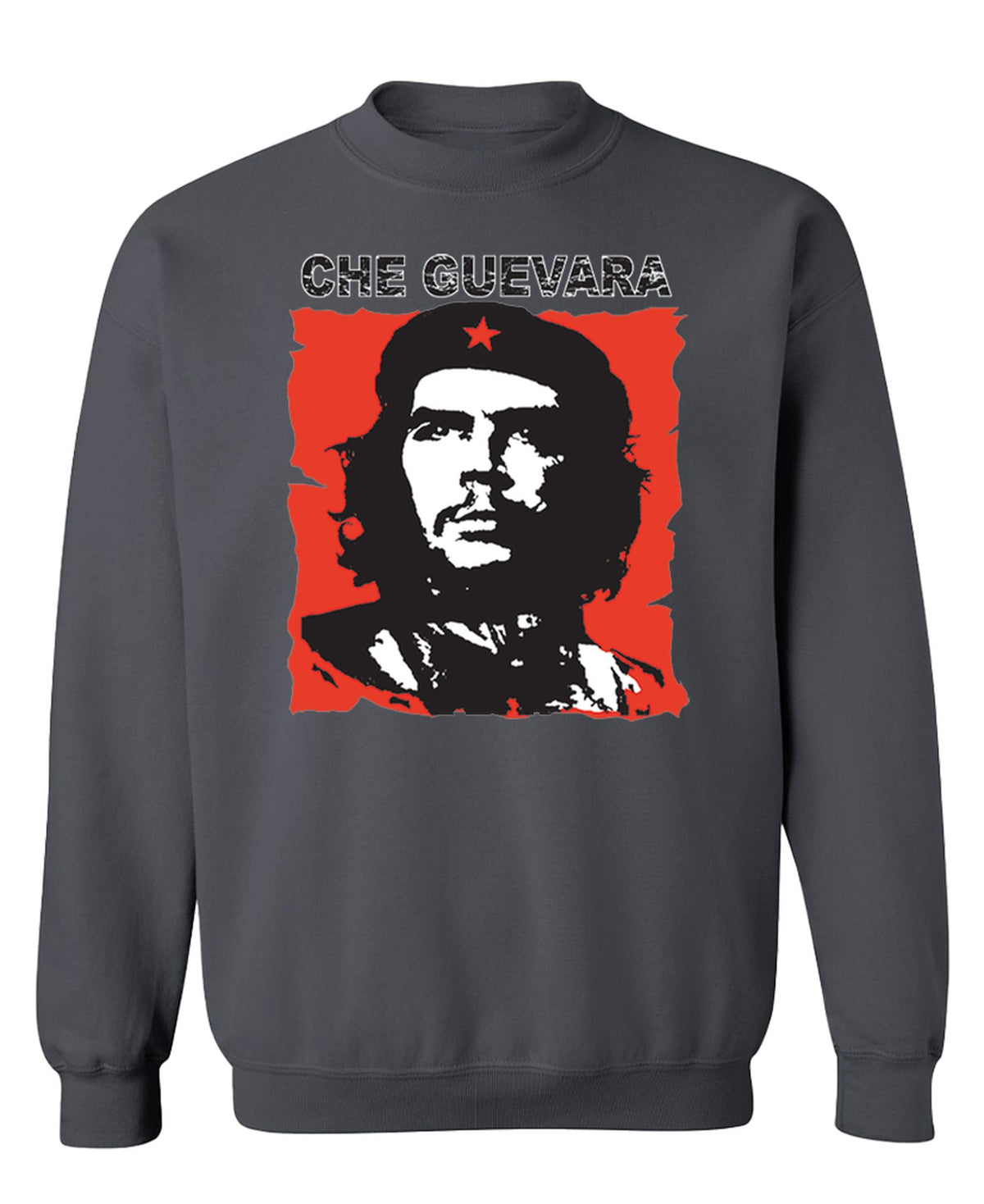 Che Guevara Portrait — Charcoal Sweatshirt — front