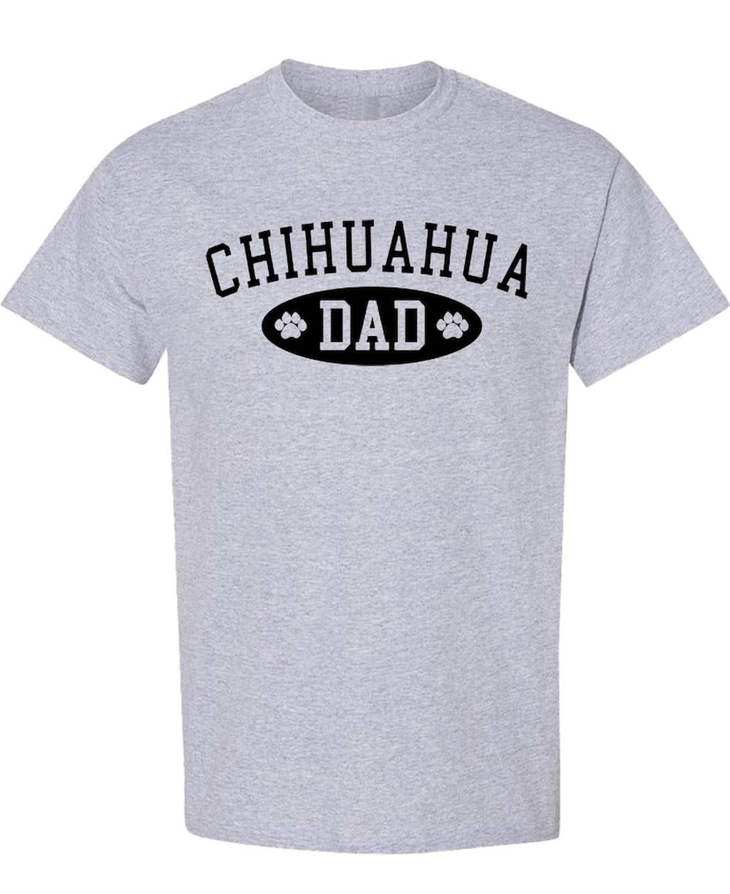 Chihuahua Dad — Sport Grey T-Shirt — front
