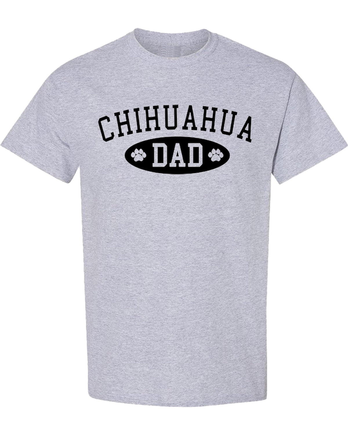 Chihuahua Dad — Sport Grey T-Shirt — front