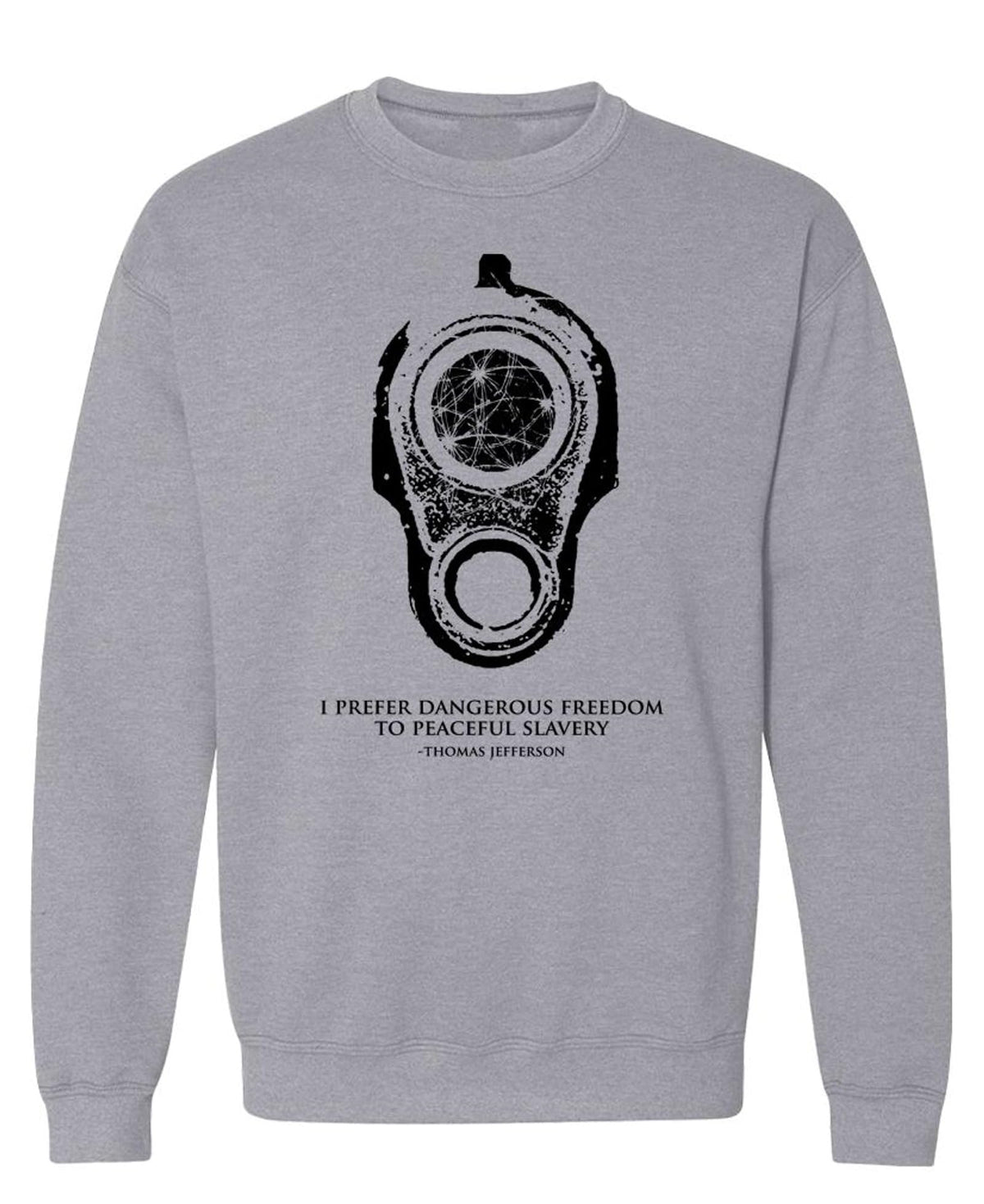 Dangerous Freedom — Sport Gray Sweatshirt — front