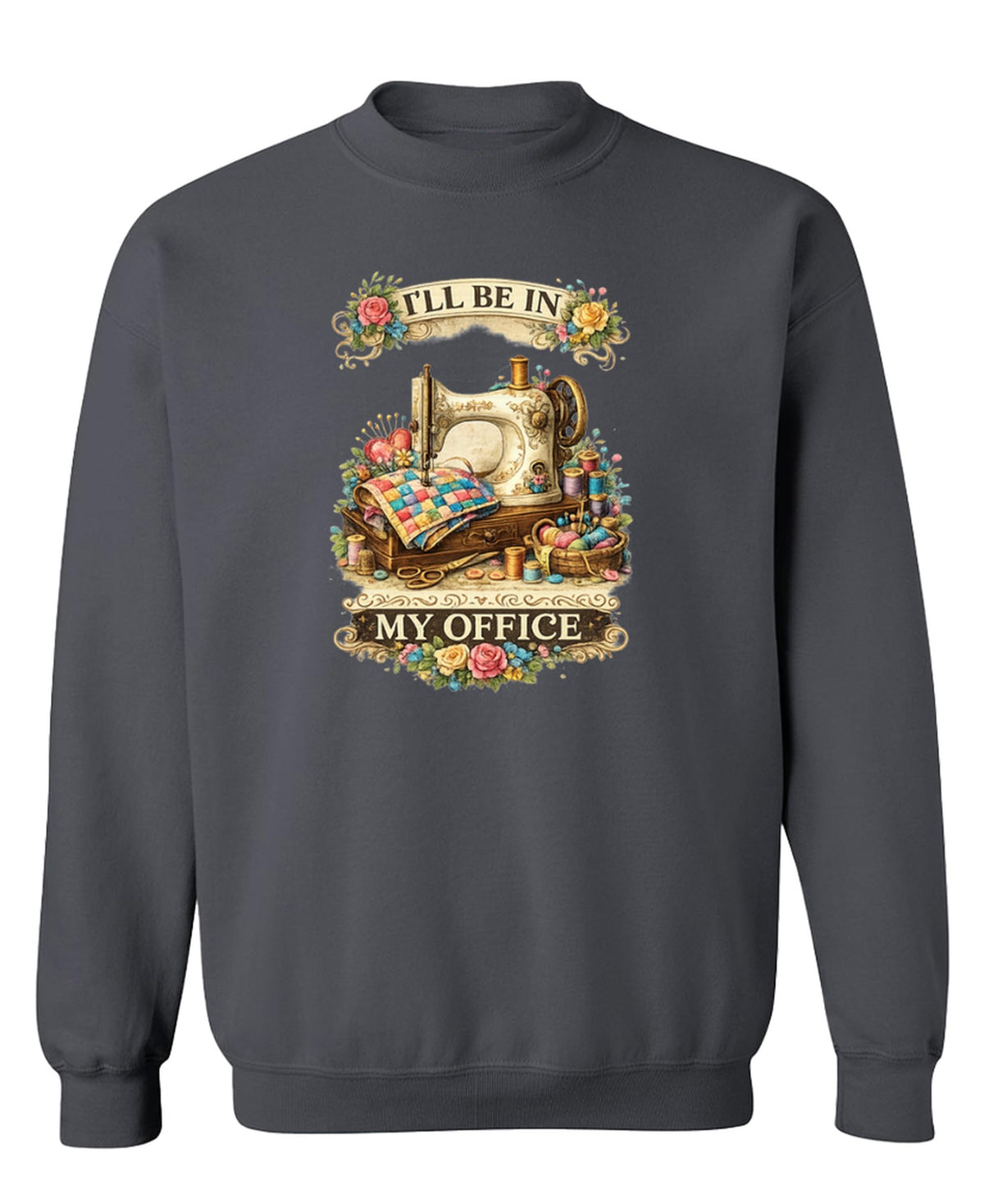 Sewing Room — Charcoal Sweatshirt — front