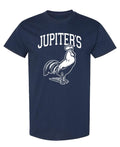 Jupiter's Rooster — Navy T-Shirt — front