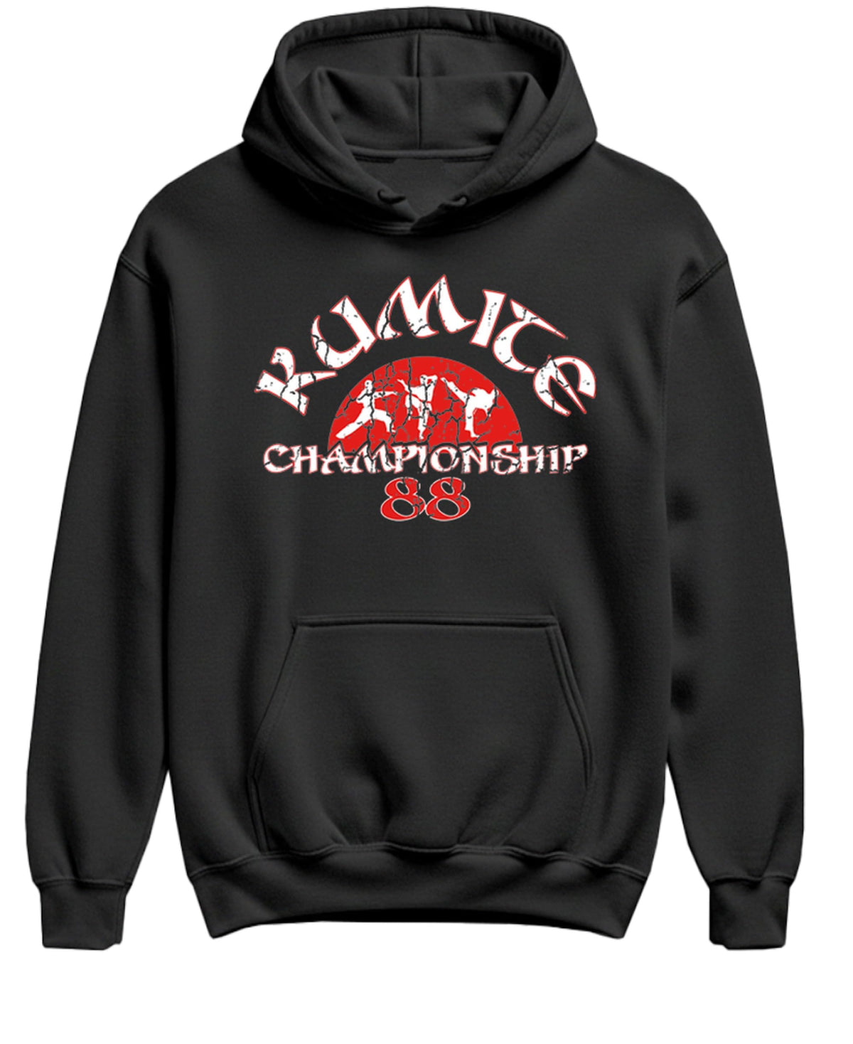 Kumite Championship 88 — Black Hoodie — back 1