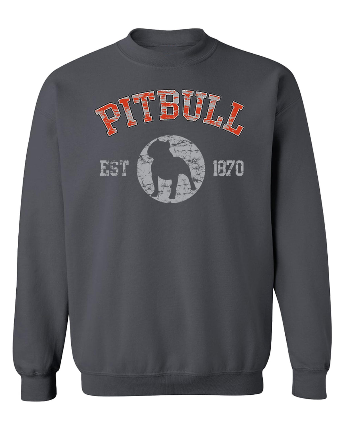 Pitbull Established 1870 — Charcoal Sweatshirt — front