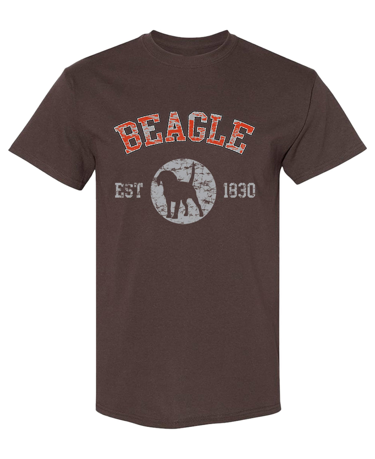 Beagle Established 1830 — Chocolate T-Shirt — front
