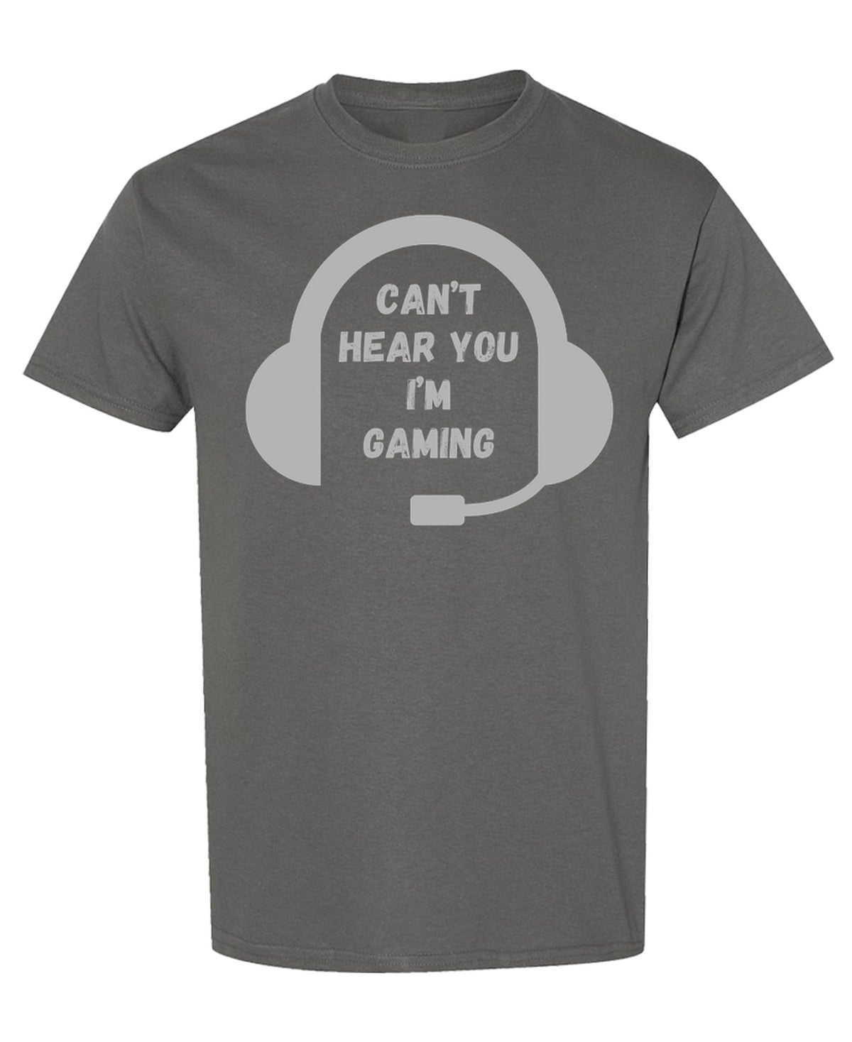 Funny Gaming — Charcoal T-Shirt — front