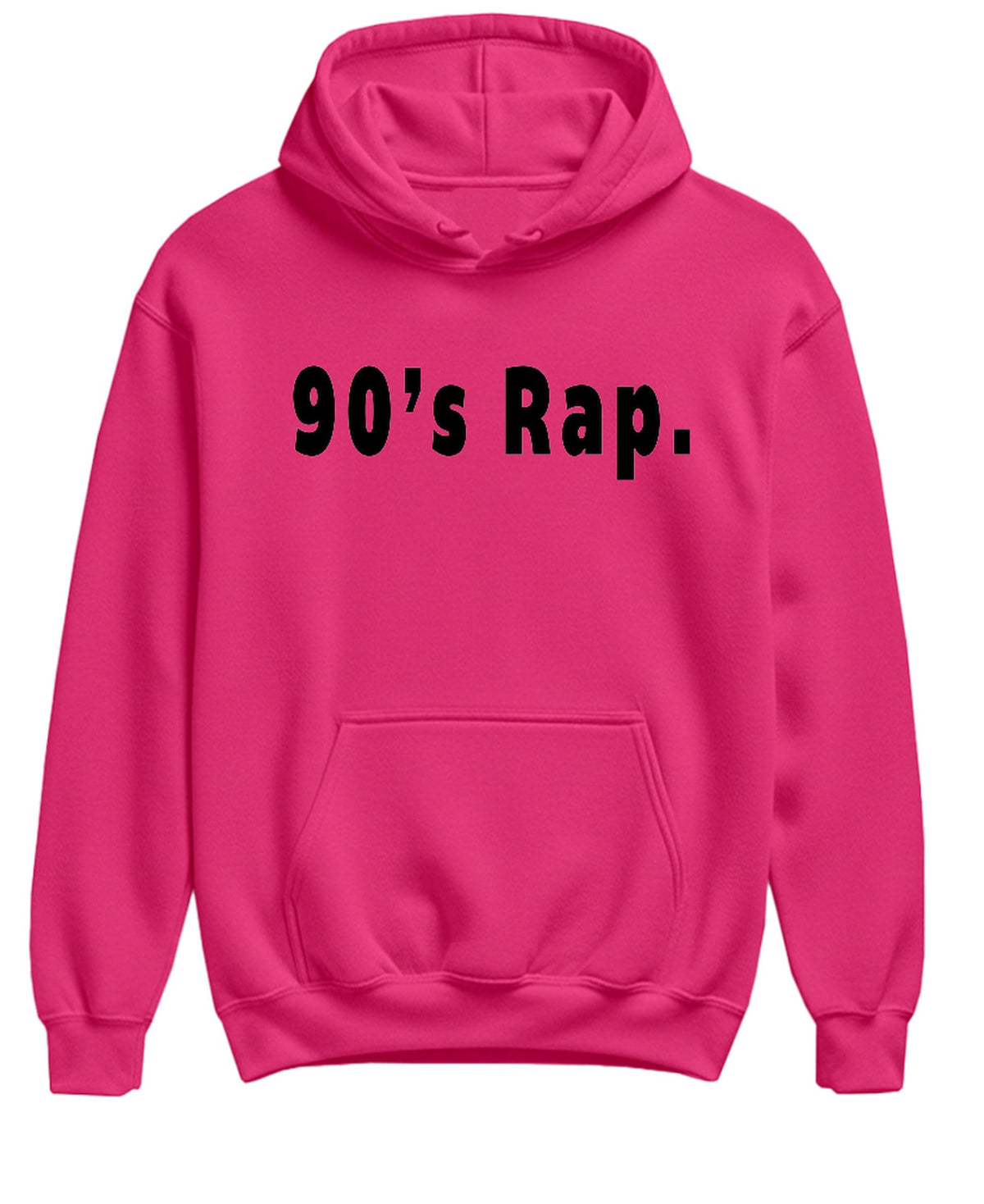 90s Rap — Heliconia Hoodie — front