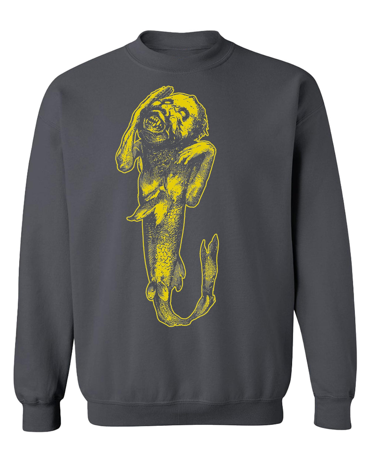Fiji Mermaid — Charcoal Sweatshirt — front