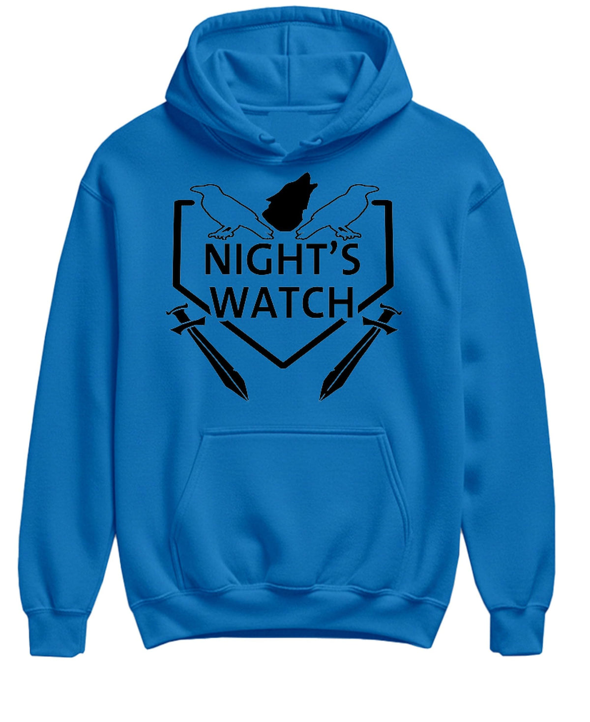Night's Watch — Royal Blue Hoodie — front