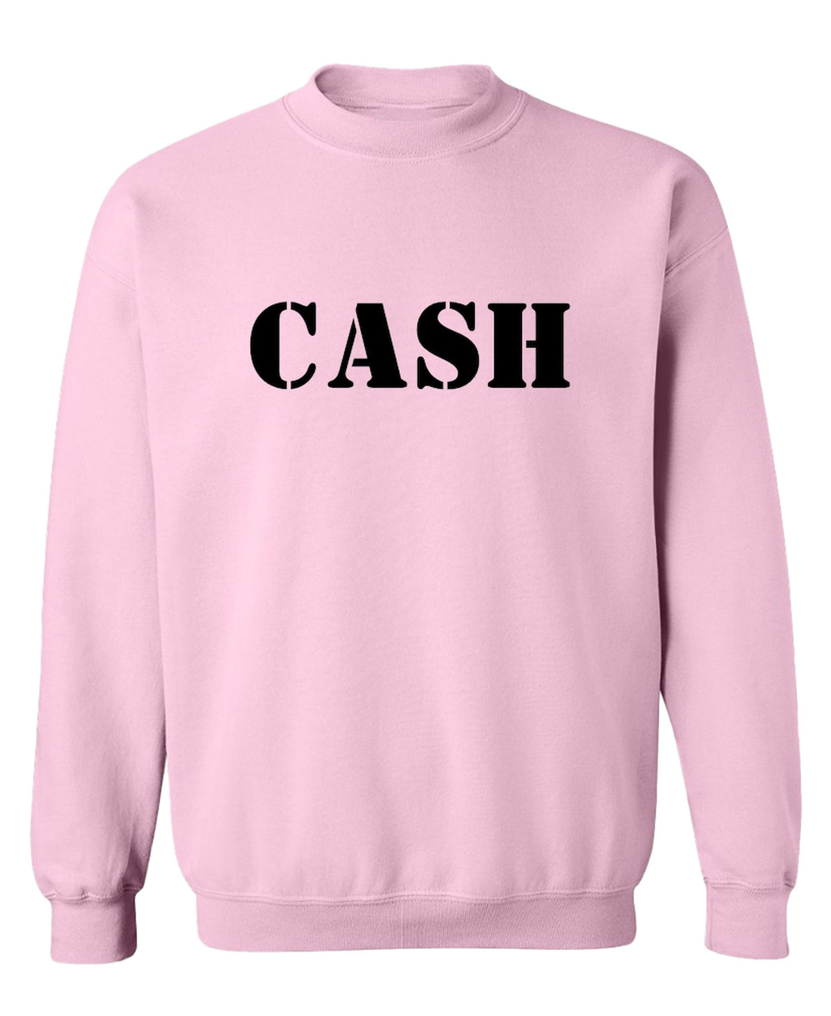 Cash Country Music — Light Pink Sweatshirt — front
