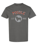 Poodle Established 1800 — Charcoal T-Shirt — front
