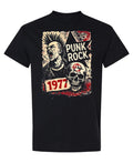Punk Rock 1977 — Black T-Shirt — front