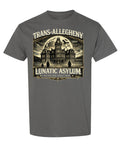 Trans-Allegheny Lunatic Asylum — Charcoal T-Shirt — front