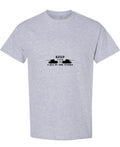 Funny Military Tanker — Sport Gray T-Shirt — front