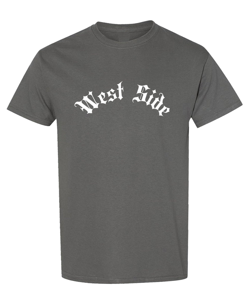West Side — Charcoal T-Shirt — front
