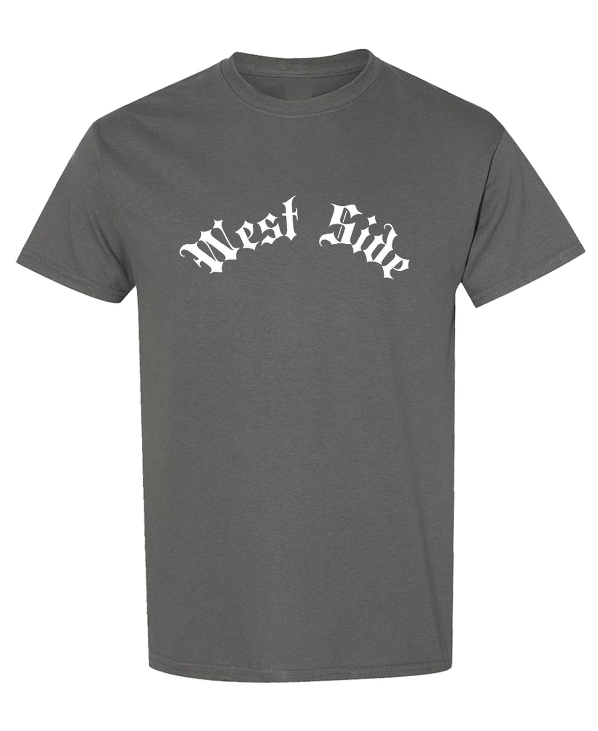 West Side — Charcoal T-Shirt — front