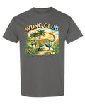 We Do Not Care Club — Charcoal T-Shirt — front
